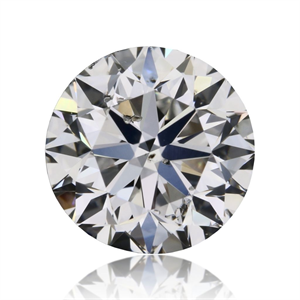 Picture of Natural Diamond 0.70 Carats, Round with Very Good Cut, D Color, SI2 Clarity and Certified by GIA