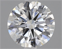Natural Diamond 0.50 Carats, Round with Excellent Cut, E Color, SI1 Clarity and Certified by GIA