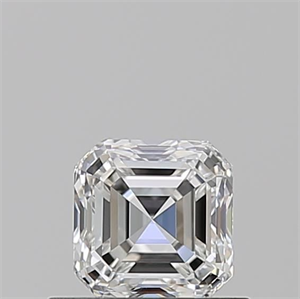 Foto Diamante Natural 0.59 quilates, Asscher , Color G, claridad VS2 y certificado GIA de
