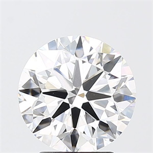 Picture of Lab Grown Diamond 3.01 Carats, Round with Excellent Cut, E Color, VVS2 Clarity and Certified by IGI