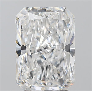 Picture of Natural Diamond 3.02 Carats, Radiant with  Cut, D Color, SI1 Clarity and Certified by GIA