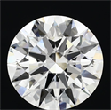 Lab Grown Diamond 5.03 Carats, Round with Excellent Cut, F Color, VVS2 Clarity and Certified by GIA