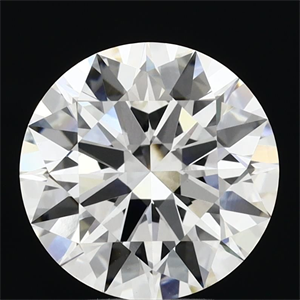 Picture of Lab Grown Diamond 5.03 Carats, Round with Excellent Cut, F Color, VVS2 Clarity and Certified by GIA