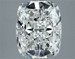 Picture of Natural Diamond 3.03 Carats, Cushion with  Cut, H Color, VS1 Clarity and Certified by GIA