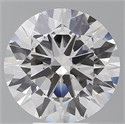 Lab Grown Diamond 6.08 Carats, Round with Excellent Cut, E Color, VVS2 Clarity and Certified by IGI