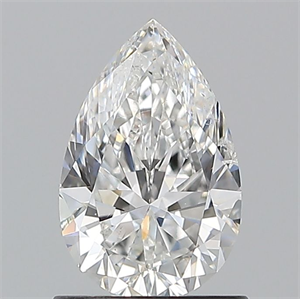 Foto Diamante Natural 1.00 quilates, De pera , Color F, claridad SI2 y certificado GIA de