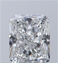 Diamante Natural 0.36 quilates, Radiante , Color F, claridad VVS1 y certificado GIA