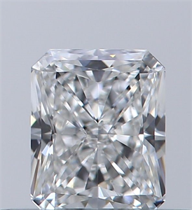 Foto Diamante Natural 0.36 quilates, Radiante , Color F, claridad VVS1 y certificado GIA de