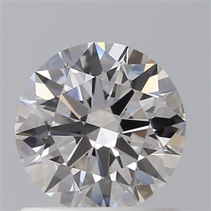Picture of Natural Diamond 0.72 Carats, Round with Excellent Cut, F Color, VS2 Clarity and Certified by GIA