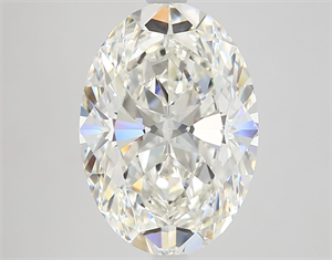 Foto Diamante Natural 4.05 quilates, Ovalado , Color H, claridad VS2 y certificado GIA de