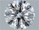 Diamante Natural 1.71 quilates, Redondo , Color F, claridad VVS1 y certificado GIA