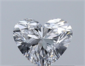 Natural Diamond 0.35 Carats, Heart with  Cut, D Color, VS1 Clarity and Certified by GIA