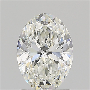 Picture of Natural Diamond 1.21 Carats, Oval with  Cut, H Color, VS1 Clarity and Certified by GIA