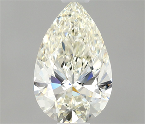 Picture of Natural Diamond 0.40 Carats, Pear with  Cut, I Color, VVS2 Clarity and Certified by IGI