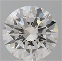 Lab Grown Diamond 4.52 Carats, Round with Excellent Cut, F Color, VS1 Clarity and Certified by IGI
