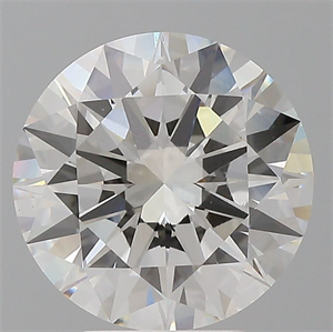 Picture of Lab Grown Diamond 4.52 Carats, Round with Excellent Cut, F Color, VS1 Clarity and Certified by IGI