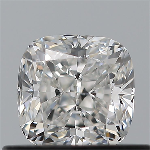 Picture of Natural Diamond 0.54 Carats, Cushion with  Cut, F Color, VS1 Clarity and Certified by GIA