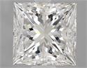 Natural Diamond 2.51 Carats, Princess with  Cut, H Color, VS1 Clarity and Certified by GIA