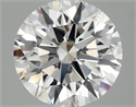 Del inventario de diamantes de laboratorio, 3.09 quilates, Redondo , Color F, claridad VVS2 y certificado IGI