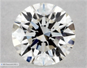 Diamante Natural 0.56 quilates, Redondo , Color H, claridad VVS2 y certificado GIA