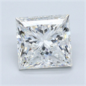 Diamante Natural 3.01 quilates, Princesa , Color G, claridad VS2 y certificado GIA