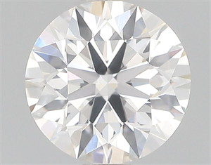 Picture of Natural Diamond 0.63 Carats, Round with Excellent Cut, H Color, SI1 Clarity and Certified by GIA
