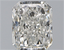 Natural Diamond 1.51 Carats, Radiant with  Cut, G Color, VS2 Clarity and Certified by GIA