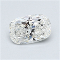 Natural Diamond 0.78 Carats, Cushion with  Cut, G Color, VS2 Clarity and Certified by GIA