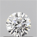 Diamante Natural 0.43 quilates, Redondo , Color D, claridad VS1 y certificado GIA