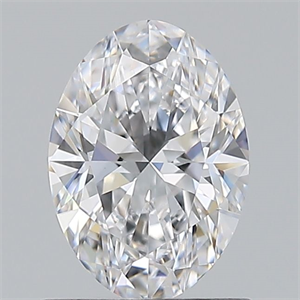 Picture of Natural Diamond 0.72 Carats, Oval with  Cut, D Color, VS1 Clarity and Certified by GIA