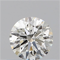 Natural Diamond 0.49 Carats, Round with Very Good Cut, J Color, VS1 Clarity and Certified by GIA