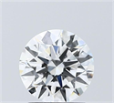 Lab Grown Diamond 1.54 Carats, Round with Ideal Cut, D Color, VS1 Clarity and Certified by IGI