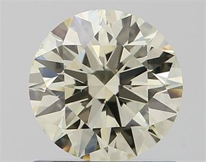 Picture of Natural Diamond 0.90 Carats, Round with Excellent Cut, L Color, VS2 Clarity and Certified by IGI