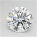 Del inventario de diamantes de laboratorio, 0.71 quilates, Redondo , Color D, claridad FL y certificado IGI