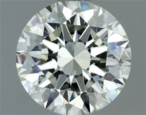 Picture of Natural Diamond 1.00 Carats, Round with Excellent Cut, K Color, VVS2 Clarity and Certified by IGI