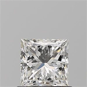 Foto Diamante Natural 0.83 quilates, Princesa , Color H, claridad IF y certificado GIA de