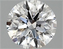 Lab Grown Diamond 1.42 Carats, Round with Excellent Cut, E Color, VS1 Clarity and Certified by IGI