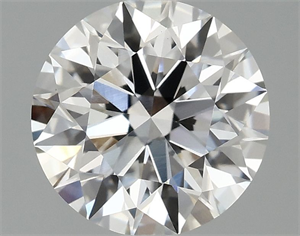 Picture of Lab Grown Diamond 1.42 Carats, Round with Excellent Cut, E Color, VS1 Clarity and Certified by IGI