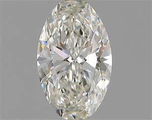 Foto Diamante Natural 0.52 quilates, Ovalado , Color J, claridad VVS1 y certificado GIA de