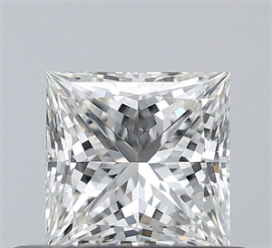 Foto Diamante Natural 0.52 quilates, Princesa , Color I, claridad VS2 y certificado GIA de