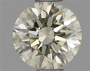 Picture of Natural Diamond 0.53 Carats, Round with Excellent Cut, N Color, VS2 Clarity and Certified by IGI
