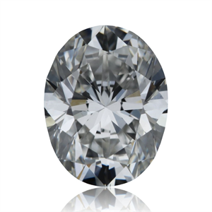 Picture of Natural Diamond 0.53 Carats, Oval with  Cut, F Color, VS1 Clarity and Certified by GIA