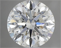 Natural Diamond 0.81 Carats, Round with Excellent Cut, G Color, SI2 Clarity and Certified by GIA