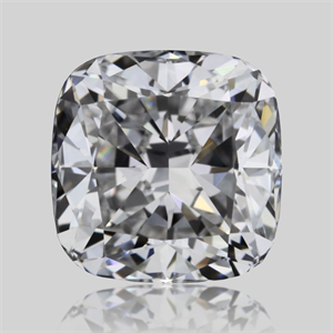 Foto Diamante Natural 0.53 quilates, Del cojín , Color E, claridad VVS2 y certificado GIA de