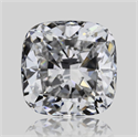 Natural Diamond 0.53 Carats, Cushion with  Cut, E Color, VVS2 Clarity and Certified by GIA