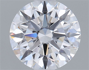 Picture of Lab Grown Diamond 1.01 Carats, Round with Ideal Cut, D Color, VVS2 Clarity and Certified by IGI