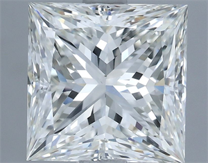 Foto Diamante Natural 2.50 quilates, Princesa , Color I, claridad SI1 y certificado IGI de