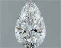 Natural Diamond 0.51 Carats, Pear with  Cut, G Color, VVS2 Clarity and Certified by GIA