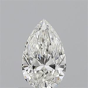 Picture of Natural Diamond 0.61 Carats, Pear with  Cut, G Color, VS2 Clarity and Certified by GIA