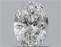 Diamante Natural 0.50 quilates, Ovalado , Color F, claridad VS2 y certificado GIA